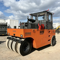 Compacteur pneumatique d'occasion Hamm GRW10, compacteur à pneus en caoutchouc Hamm GRW10 d'occasion pour la compactation des surfaces en asphalte routier