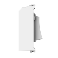 Interrupteur cinétique sans fil RF433 UK auto-alimenté, sans piles, sans fils, compatible avec le système BG R Range Nexus Grid
