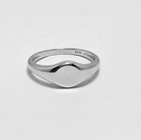 Kunden spezifisch graviertes Schmuck design 925 Sterling Silber Starburst Blank Plain Siegelring für Frauen