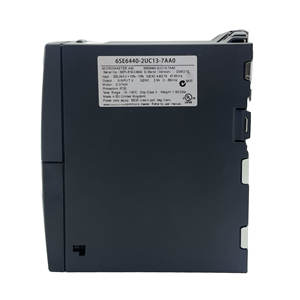 Inversor VFD Monofásico/Trifásico 6SE6440-2UC13-7AA0 de 0.37kW para Control de Velocidad de Motor Trifásico, 220V, Control V/F, Automatización Industrial - Product Image 2