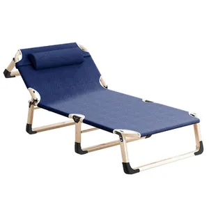 Factory In large Stock Beach Folding Bed Cheap Price Big Size Very Comfortable