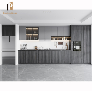 Moderne Rosa Küchenschränke Fabrikverkauf Flachpack-Küchenschränke Neue Komplette Küchenschrank-Designs - Product Image 5