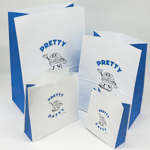 Bolsa de Papel Kraft Personalizada Ecológica para Llevar Comida Rápida, Hamburguesas, Hot Dogs, Sándwiches, Pollo, Resistente a la Grasa - Product Image 4
