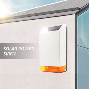 MD-326R sirene suara Flash tenaga surya luar ruangan nirkabel <span class=keywords><strong>Alarm</strong></span> dua arah 433/868MHz untuk sistem <span class=keywords><strong>Alarm</strong></span> fokus HA-VGW ST-IV ST-IIIB - Product Image 3