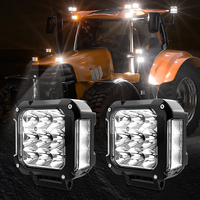 Haz masivo de 180 ° Emark aprobado todoterreno conducción lateral tirador amarillo DRL para camión Tractor ATV UTV SUV 4x4 coche barco granja minería