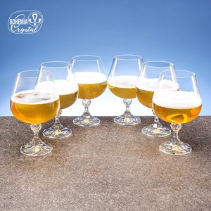 Czech Lex Lead-Free Crystal Brandy Glass 301-400ml For Cocktail Party - Product Image 3