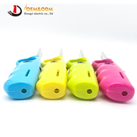 Briquet à gaz électrique rechargeable Dongyi 2025 OEM 268 mm pour camping, barbecue, cigares, avec logo personnalisé