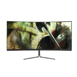 Écran lcd d'ordinateur de 32 pouces, moniteur de jeu 4k OEM led de bureau 144hz moniteur de jeu incurvé