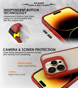 Custodia trasparente per telefono in TPU antiurto per <span class=keywords><strong>iPhone</strong></span> 16 15 14 Pro Max 13 12 <span class=keywords><strong>11</strong></span> <span class=keywords><strong>Cover</strong></span> rigida - Product Image 5