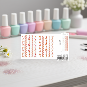 Adesivo decorativo per unghie ILAN con strass scintillanti da 32 cm - Product Image 2