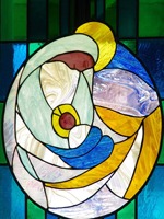 Panel de Vidrio Artístico Laminado con Figura de Catedral en Vidrio Teñido Personalizado para Hotel, Villa, Lugar de Eventos, Uso en Salón de Lujo Moderno y Duradero