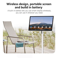 1920*1080 HD 21.5 24 27 32 Inci Televisi Portabel Nirkabel Smart-TV TV Android Layar Sentuh Interaktif LCD Mobile