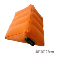 Aufblasbare Dreieck Kissen Rampe Körper Komfortable Flock ing Pvc Stuhl Soft Chair Bett Taille Unterstützung Pose