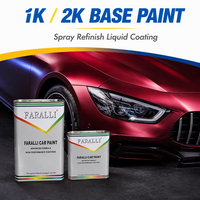 Peinture automobile Meklon 1K 2K, peinture en aérosol pour voiture, couche de base, revêtement, plusieurs couleurs