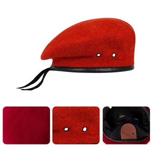 Nouveau Style personnalisé à la mode français béret <span class=keywords><strong>chapeau</strong></span> <span class=keywords><strong>pas</strong></span> <span class=keywords><strong>cher</strong></span> <span class=keywords><strong>cérémonie</strong></span> béret casquettes extérieur taille réglable bérets - Product Image 4