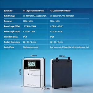 Controller per Pompa d'Acqua a Bassa Pressione JNN Durevole e Intelligente 220V 380V Certificato CE IP54 Modello Y2 - Product Image 2