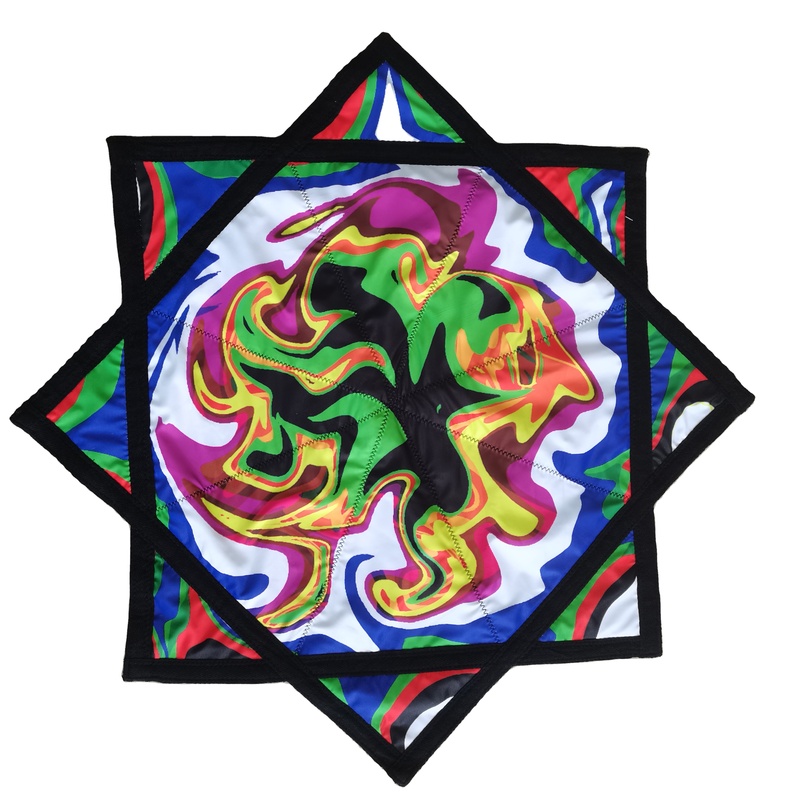 UV Print Customized Pattern Spinning Cloth