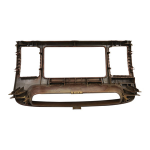 Dash Frame For Toyota Camry 2003-2006 ABS Wood Grain Finish <b>Polished</b> Dash Panel <b>Kit</b> - Product Image 4