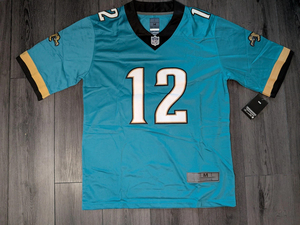 Nueva Camiseta de Jacksonville 2026 # Camiseta de Fútbol Americano Cosida de Travis Hunter, Trevor Lawrence, Brian Thomas Jr. y Travon Walker (Números 12) - Product Image 2