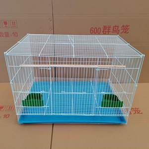 Fil de fer en gros, rose, bleu, blanc. Petites cages pour oiseaux et perroquets. Grandes cages à oiseaux d'extérieur à vendre. <span class=keywords><strong>Maison</strong></span> pour animaux de compagnie. - Product Image 4