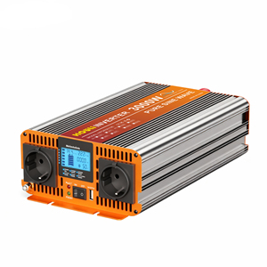 Inversor de Onda Sinusoidal Pura HOULI de Alta Resistencia, 6000W 7000W, 12V 24V a 220V, Convertidor Industrial de Alta Potencia para Herramientas, Taller, Fuera de la Red - Product Image 1
