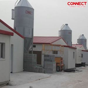 Hen thức ăn lưu trữ hệ thống băng tải nhúng nóng lớp Gà Thịt giống nâng cao Chăn nuôi nhà gà trang trại thức ăn Silo thiết bị để bán - Product Image 3