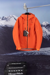 Giacca di Lusso Autunnale <span class=keywords><strong>Gore</strong></span> Casual <span class=keywords><strong>Tex</strong></span> Fashion Traspirante Antivento Impermeabile con Cappuccio per Uomo SV IT - Product Image 1