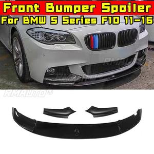 Spoiler de pare-chocs avant, diffuseur, pièce de modification pour BMW Série 5 F10 MT 2011-2016, style MP, protection de pare-chocs. - Product Image 2