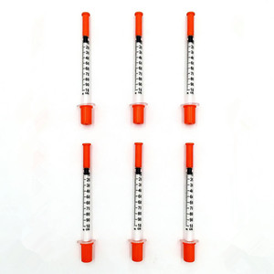 Jeringas <span class=keywords><strong>de</strong></span> <span class=keywords><strong>Insulina</strong></span> <span class=keywords><strong>de</strong></span> 1 ml, Calibre 29, 31G, <span class=keywords><strong>100</strong></span> <span class=keywords><strong>Unidades</strong></span>, 6 mm, Uso Veterinario, 1 ml U100, 30G x 8 mm (Caja <span class=keywords><strong>de</strong></span> <span class=keywords><strong>100</strong></span>) - Product Image 5