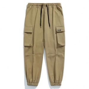 Pantalon de survêtement cargo décontracté de haute qualité pour homme, tendance estivale, ample, J0135 - Product Image 1