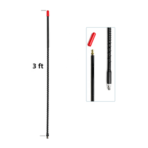 Antena de Radio CB de 3 Pies, Antena Tipo Fire Stick Negra, Antena Móvil CB de 3 Pies - Product Image 1