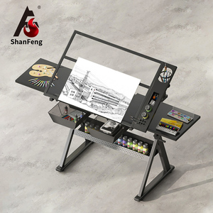 Chuyên nghiệp có thể điều chỉnh Tempered Glass bảng vẽ cho các nghệ sĩ kiến trúc sư và trường học sử dụng cho kế hoạch chi tiết máy trạm - Product Image 1