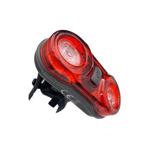 TAIKOO Waterproof <b>Rechargeable</b> Bike Light Red LED Tail Light for Bike Safety Riding - Product Image 4