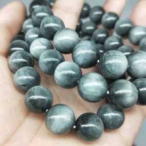 Pulsera de Piedras de Ojo de Águila de Cristal <span class=keywords><strong>para</strong></span> <span class=keywords><strong>Mujer</strong></span>, Curación Natural, Logotipo Personalizado, Embalaje Seguro, MOQ 1 Pieza, Venta al por Mayor - Product Image 2