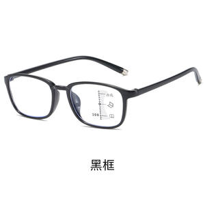 2025 <span class=keywords><strong>nuevas</strong></span> <span class=keywords><strong>lentes</strong></span> <span class=keywords><strong>progresivas</strong></span> de bloqueo de luz azul TR90 gafas de lectura multifocales Unisex marco cuadrado blanco PC Material gafas - Product Image 2