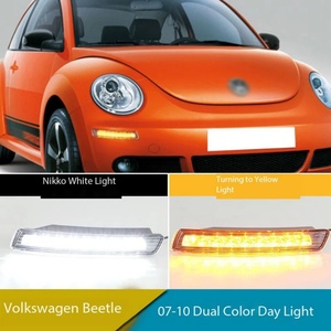 Prix de gros d'usine, feux de jour LED modifiés pour voiture, clignotants pour Volkswagen Beetle 2007 2008 2009 2010 - Product Image 2