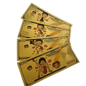 Banconota d'Oro Bifacciale Betty Boop Anime 2026 America Placcata in Oro 24K per Collezione - Product Image 3