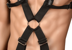 Sex toys pour couples ceinture de retenue auto-bandante ensembles BDSM épaule sexe balançoire jambe épandeur corde SM esclave harnais jeu adulte - Product Image 4