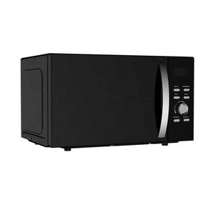 Parrilla retro portátil de 20L, horno <span class=keywords><strong>microondas</strong></span> plateado <span class=keywords><strong>con</strong></span> 5 niveles de potencia, Control mecánico de calefacción de alimentos - Product Image 4