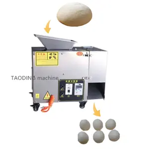 Kare sarıcı hamur yuvarlama ekmek hamur kesici ve yuvarlak ekmek unu küçük hamur topu bölücü kesici yuvarlama makinesi