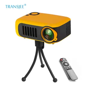 Single chip LCD mini projector various colors 800Lumens HDM USB Mic SD accept OEM portable overhead projector