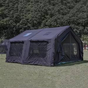 Carpa Inflable de Dos Habitaciones, Tela Oxford, Columnas de Aire, Fácil de Instalar, Gran Espacio, Impermeable, para Campamento al Aire Libre - Product Image 3