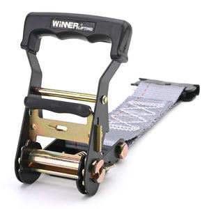 Sangles de fixation de cargaison personnalisées en gros, sangle de fixation en polyester 50 mm, sangles à cliquet E Track - Product Image 5