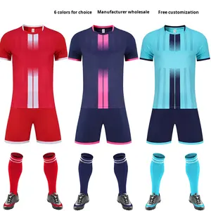 Maglia da <span class=keywords><strong>Calcio</strong></span> Coppa del Mondo 2026 100% Poliestere Girocollo Stampa Leggera Uniforme Squadra Allenamento Competizione Completo <span class=keywords><strong>Calcio</strong></span> Personalizzabile - Product Image 1