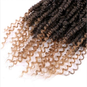 Bomb <strong>Twist</strong> Crochet Hair 14inch 24stands/Pack Spring Braiding Hair Passion <strong>Twist</strong> Mini <strong>Twist</strong> Hair - Product Image 5