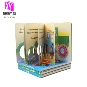 Stampa di <span class=keywords><strong>Libri</strong></span> Cartonati per Bambini su Richiesta, <span class=keywords><strong>Libri</strong></span> Interattivi con Ruote per Bambini dalla Fabbrica Cinese - Product Image 2