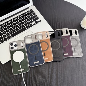 เคสโทรศัพท์มือถือแม่เหล็กกันกระแทกสุดหรูสำหรับ17 PRO MAX พร้อมห่วงแม่เหล็ก - Product Image 4