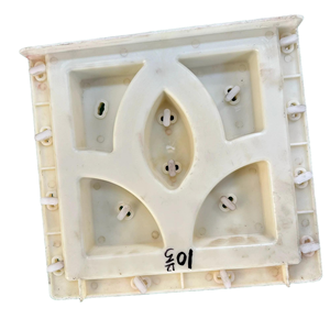 Moule en plastique de haute qualité pour blocs de <span class=keywords><strong>béton</strong></span> décoratifs, pour pavés et vitrage, taille personnalisée, poli - Product Image 2