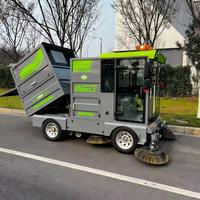 Camion de nettoyage de voirie électrique OEM HIGHTOP, balayeuse et laveuse de voirie, véhicule de balayage routier