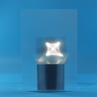 Diffuseur prismatique transparent en PS de haute qualité, feuille de diffusion anti-éblouissement, feuille prismatique pour éclairage LED
